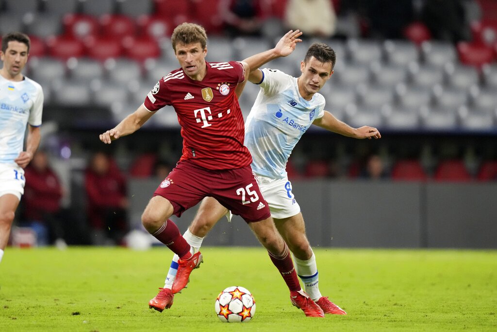 Pesta Gol Bayern Munchen ke Gawang Dynamo Kiev