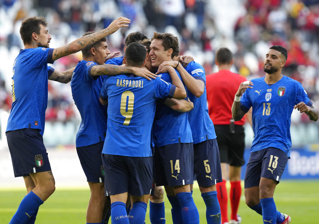 Kalahkan Belgia, Italia Juara Ketiga UEFA Nations League