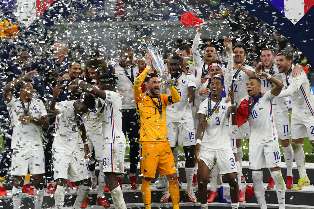 Pesta Juara Prancis di Final UEFA Nations League 2021