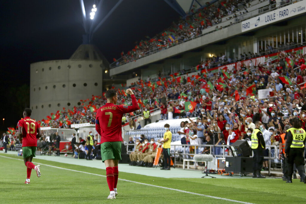 Portugal Bantai Luksemburg dan Rekor Cristiano Ronaldo