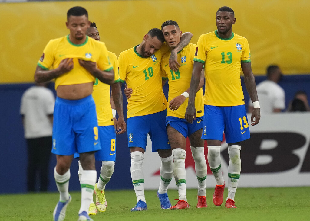 Brasil Pesta Gol ke Gawang Uruguay, Raphinha jadi Bintang
