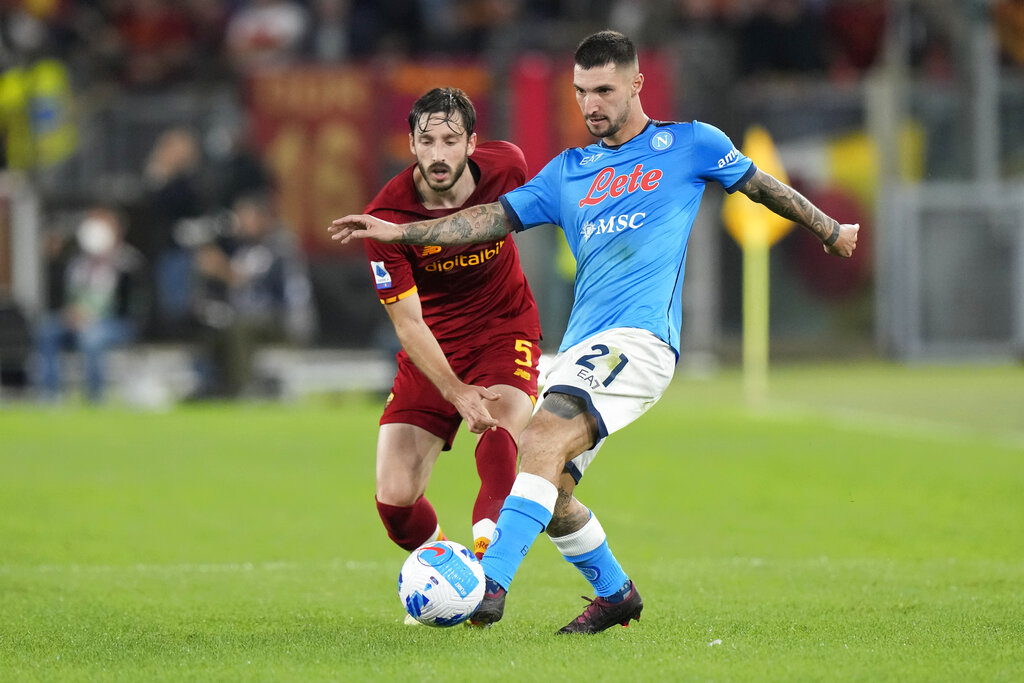 Tanpa Pemenang di Laga AS Roma vs Napoli