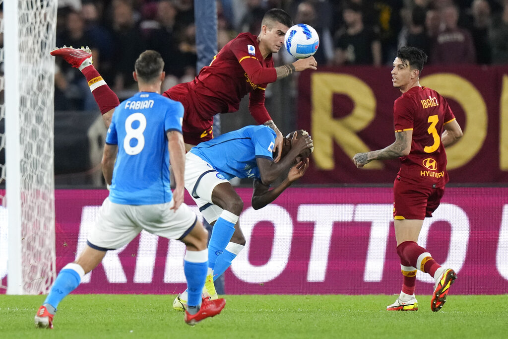 Tanpa Pemenang di Laga AS Roma vs Napoli