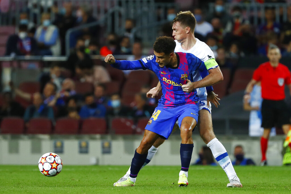Gerard Pique Beri Barca Kemenangan Pertama di Liga Champions