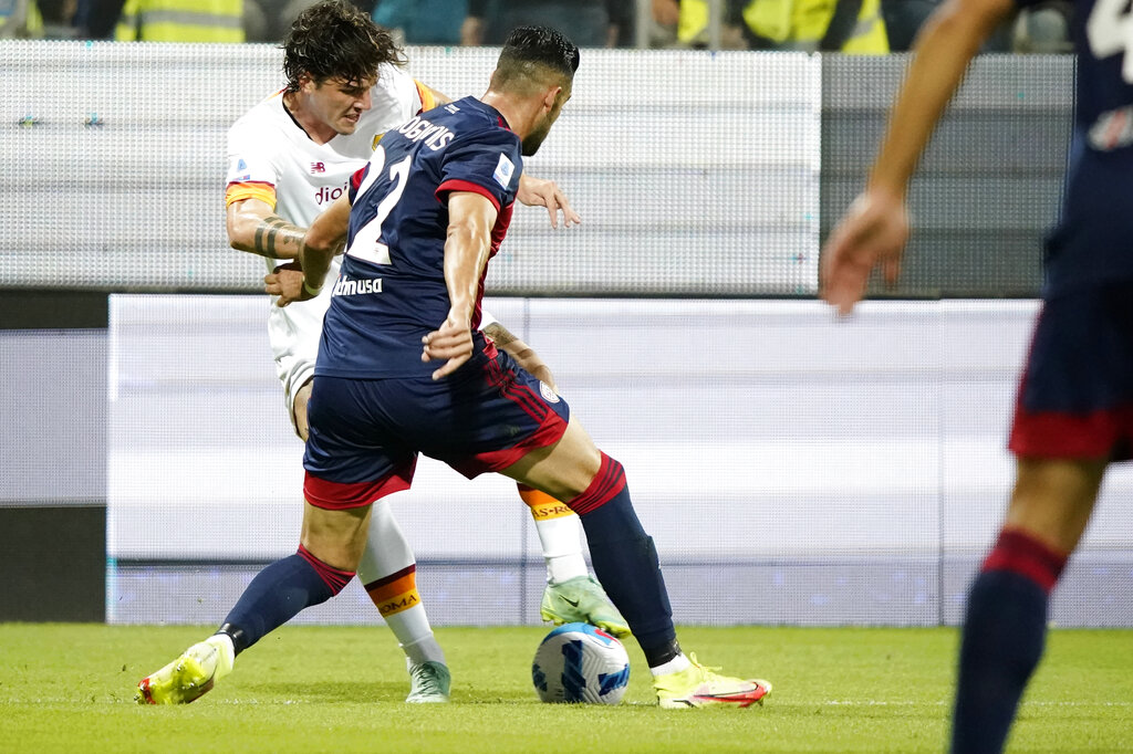 Kemenangan Susah Payah AS Roma atas Cagliari