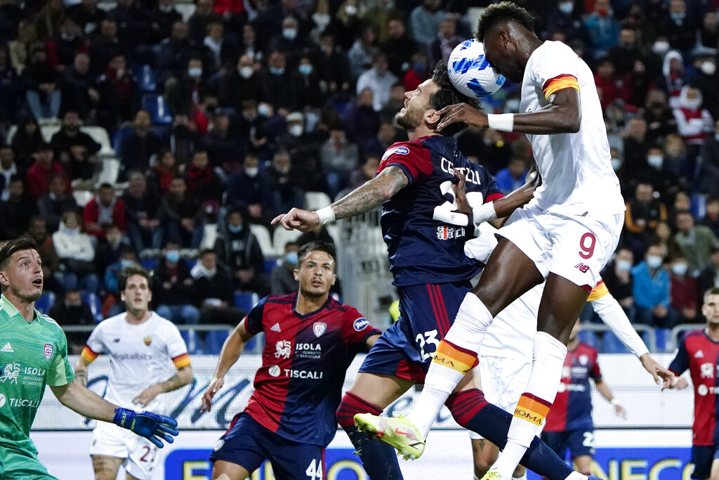 Kemenangan Susah Payah AS Roma atas Cagliari