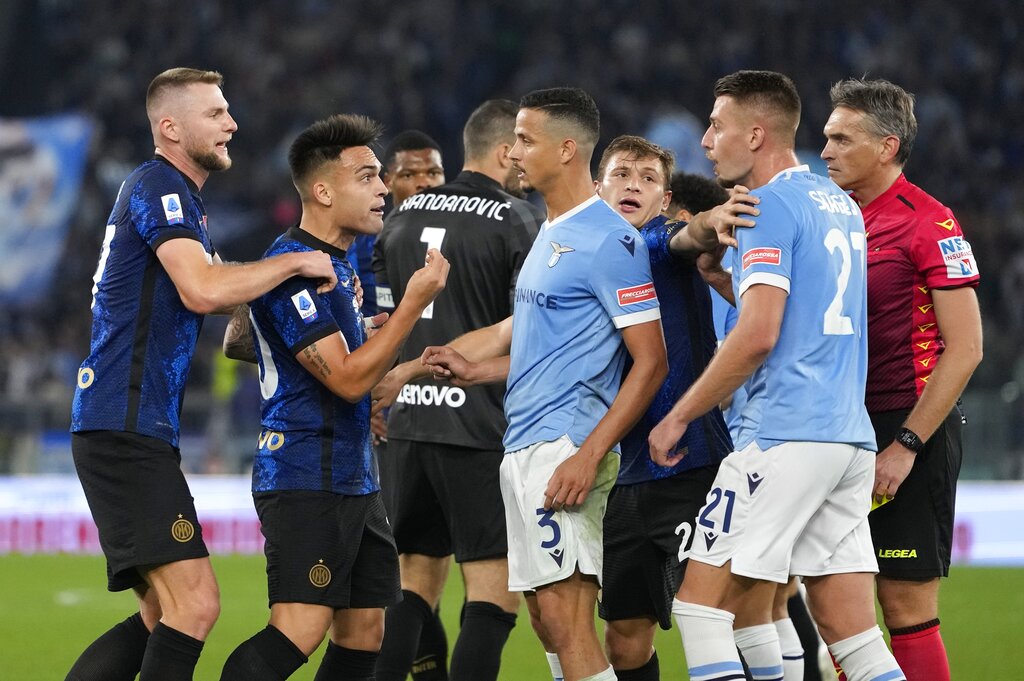 Kemenangan Lazio, Kekalahan Pertama Inter Milan