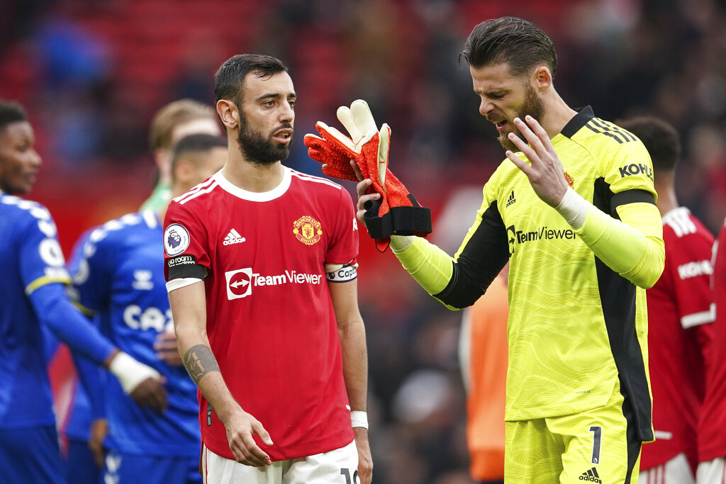 Everton Curi Satu Poin di Old Trafford