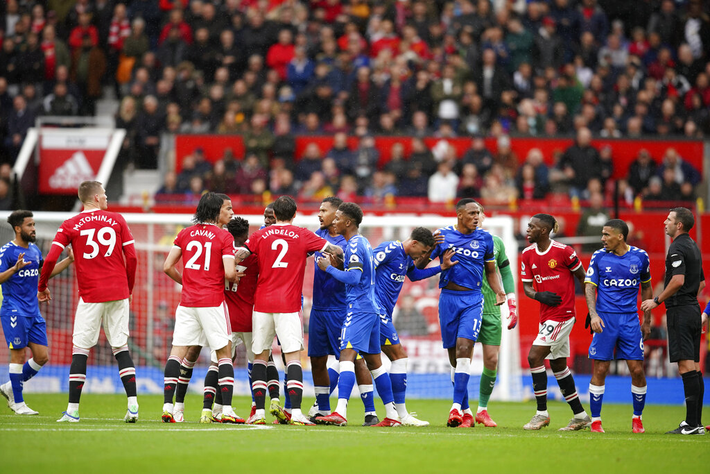 Everton Curi Satu Poin di Old Trafford