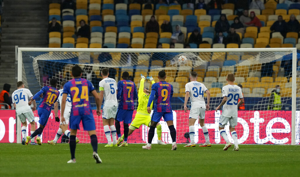 Barca Dapat 3 Poin dari Lawatan ke Ukraina