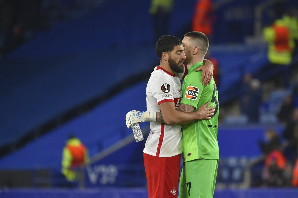 Leicester City vs Spartak Moskow Berakhir Tanpa Pemenang