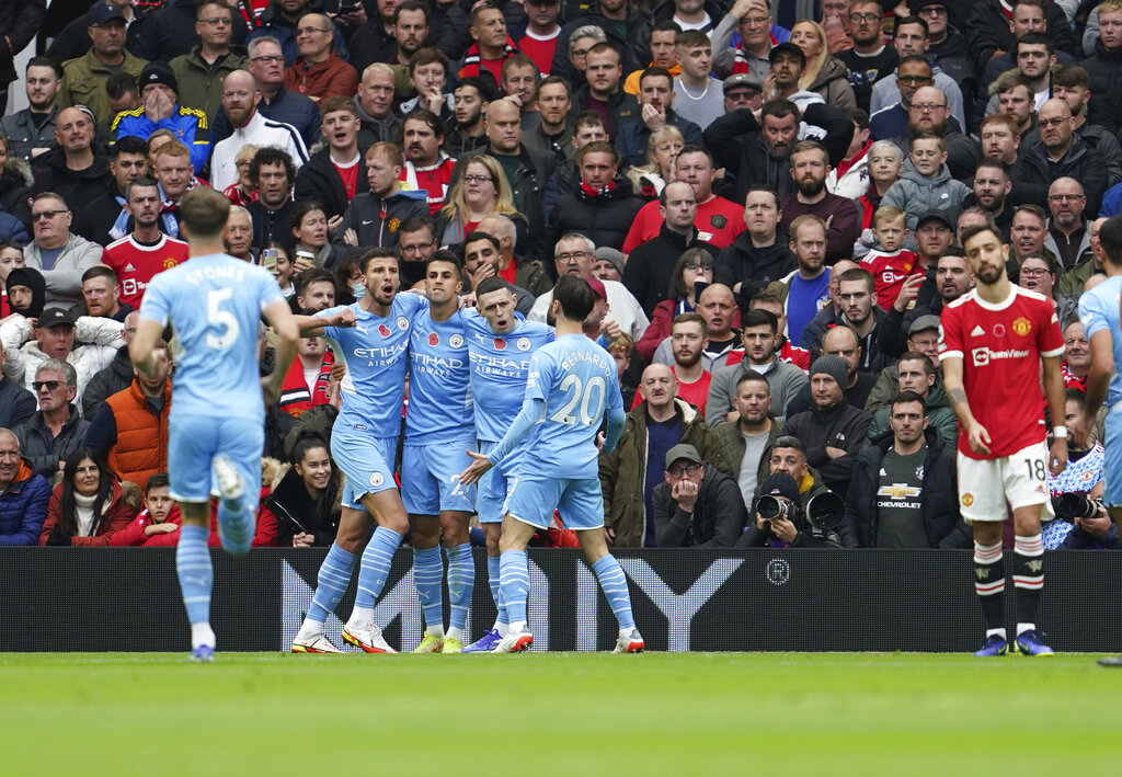 Ketika Old Trafford jadi Tempat Pesta Manchester City