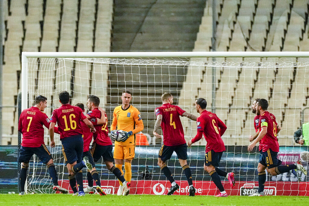 Yunani vs Spanyol: Pablo Sarabia jadi Pahlawannya