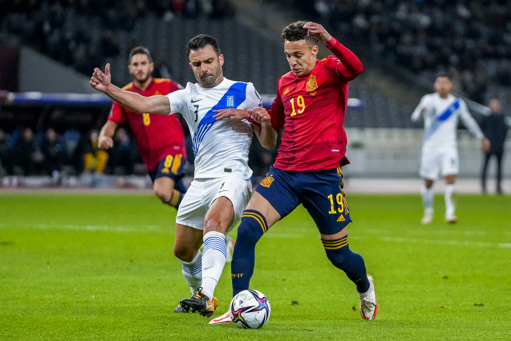 Yunani vs Spanyol: Pablo Sarabia jadi Pahlawannya