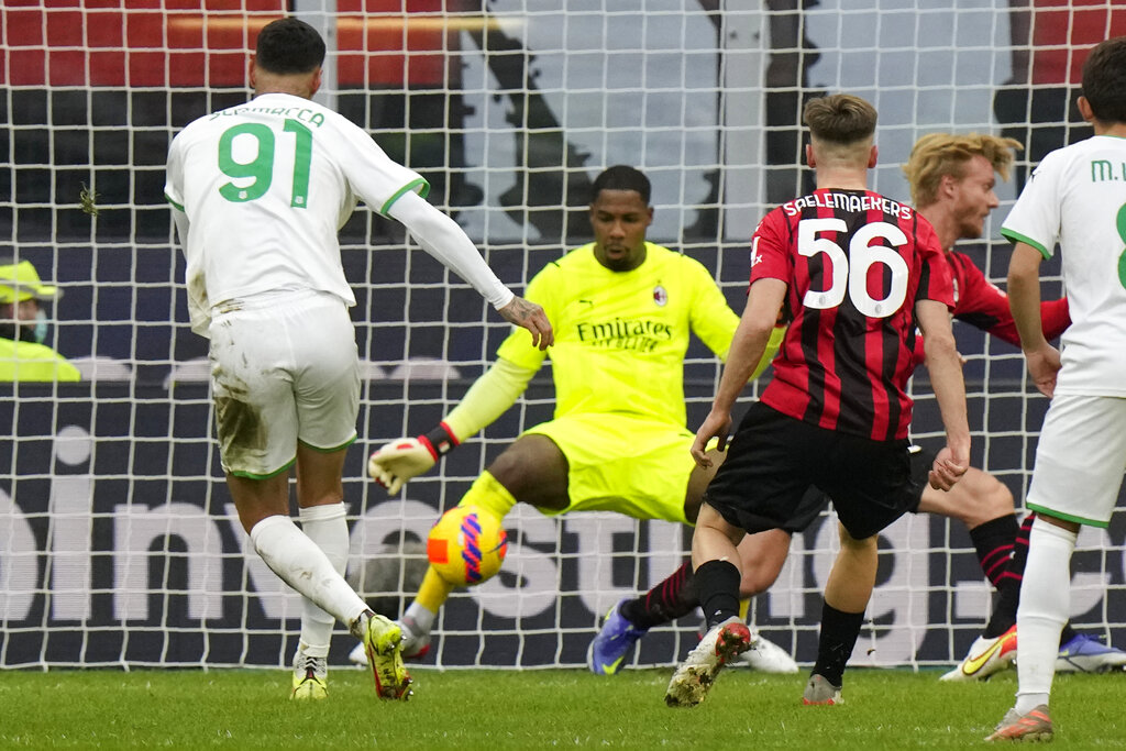 Mimpi Buruk AC Milan Bernama Sassuolo