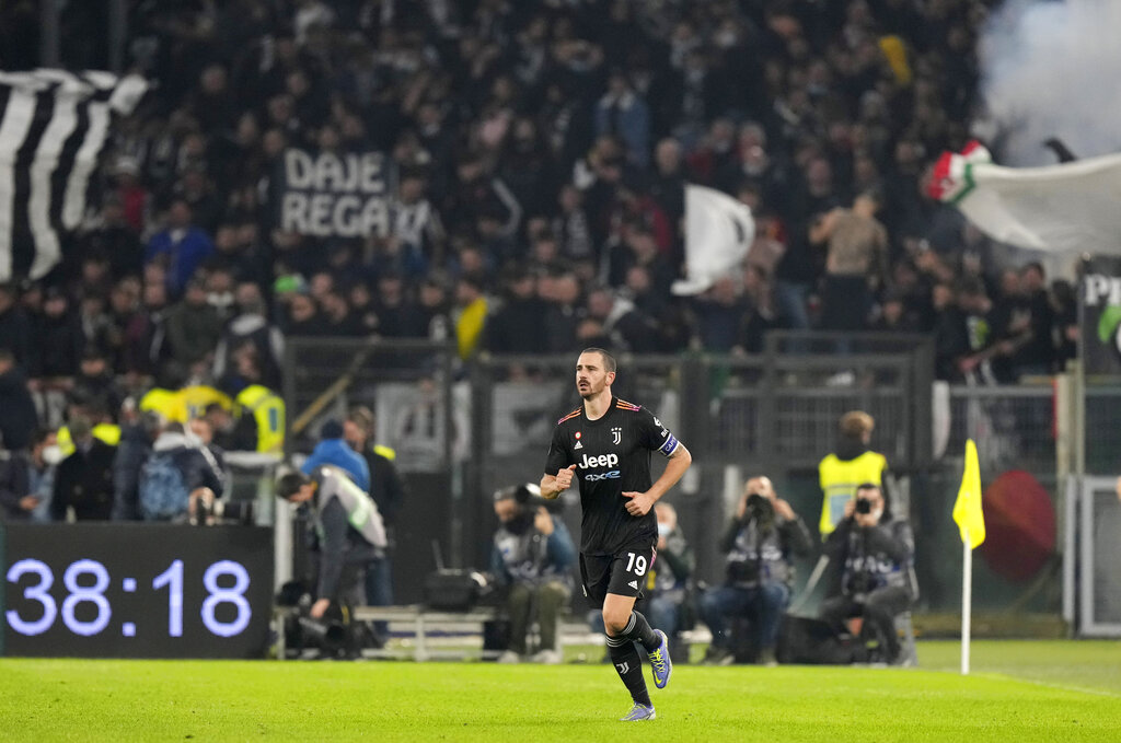 Dua Penalti Bonucci Beri Juventus Pesta di Markas Lazio