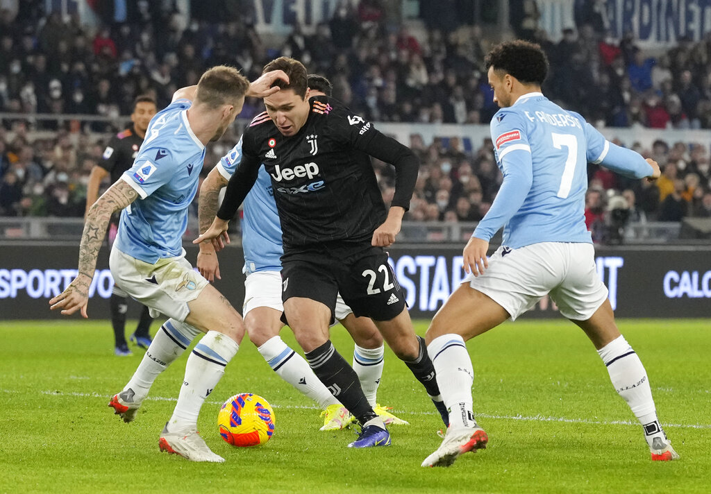 Dua Penalti Bonucci Beri Juventus Pesta di Markas Lazio