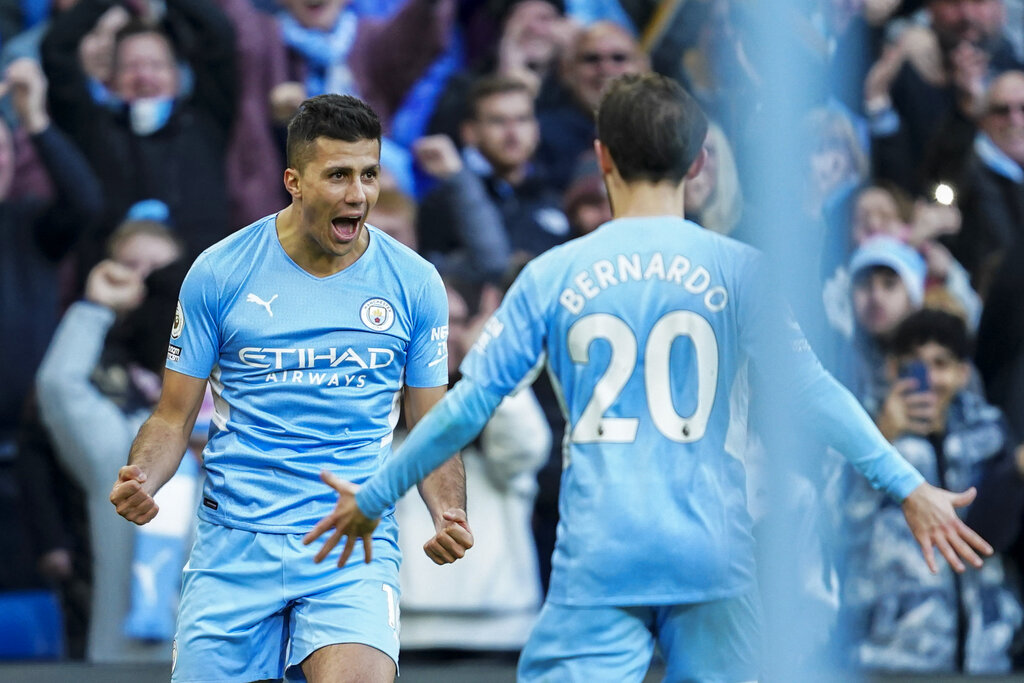 Manchester City Pesta Tiga Gol ke Gawang Everton