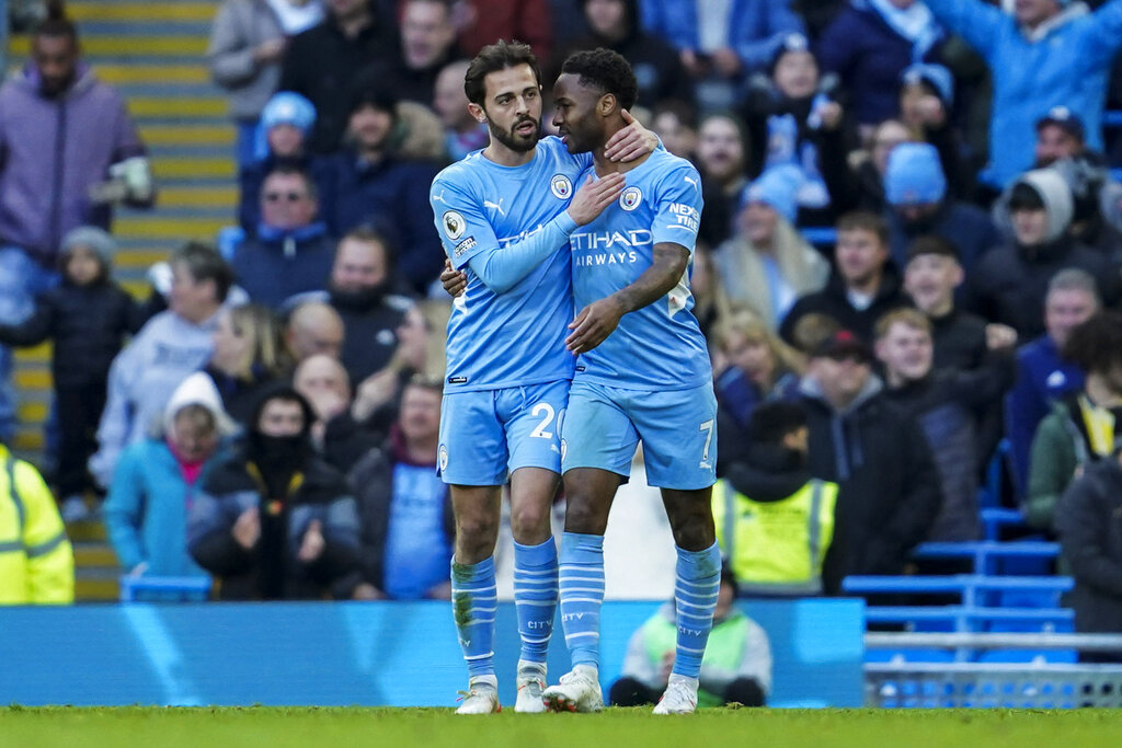 Manchester City Pesta Tiga Gol ke Gawang Everton