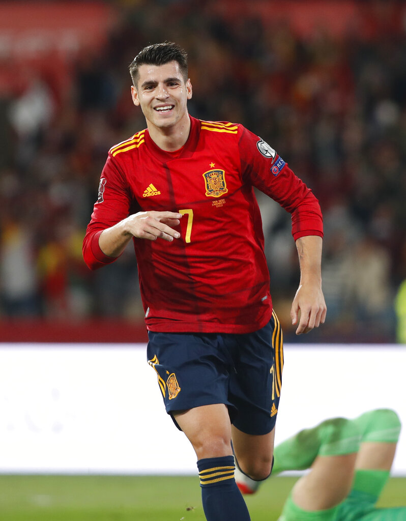 Alvaro Morata Antar Spanyol ke Piala Dunia 2022