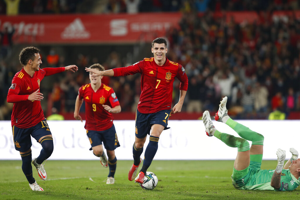 Alvaro Morata Antar Spanyol ke Piala Dunia 2022