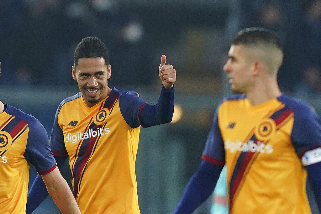 Pesta AS Roma di Markas Atalanta