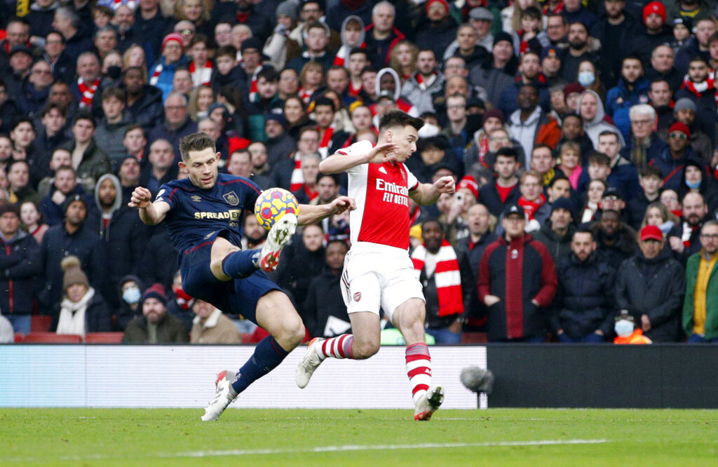 Arsenal Berbagi Poin dengan Burnley