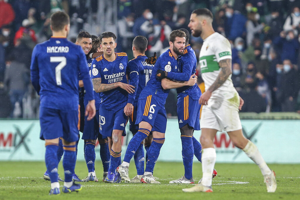 Copa del Rey: Real Madrid Susah Payah Kalahkan Elche, Eden Hazard jadi Pahlawan