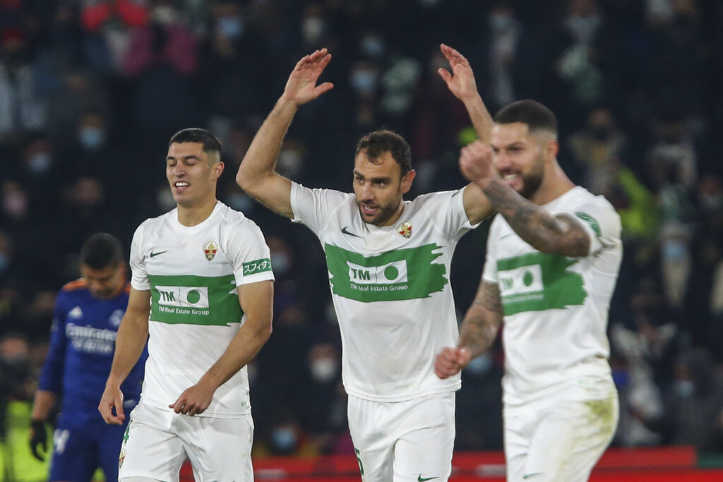 Copa del Rey: Real Madrid Susah Payah Kalahkan Elche, Eden Hazard jadi Pahlawan