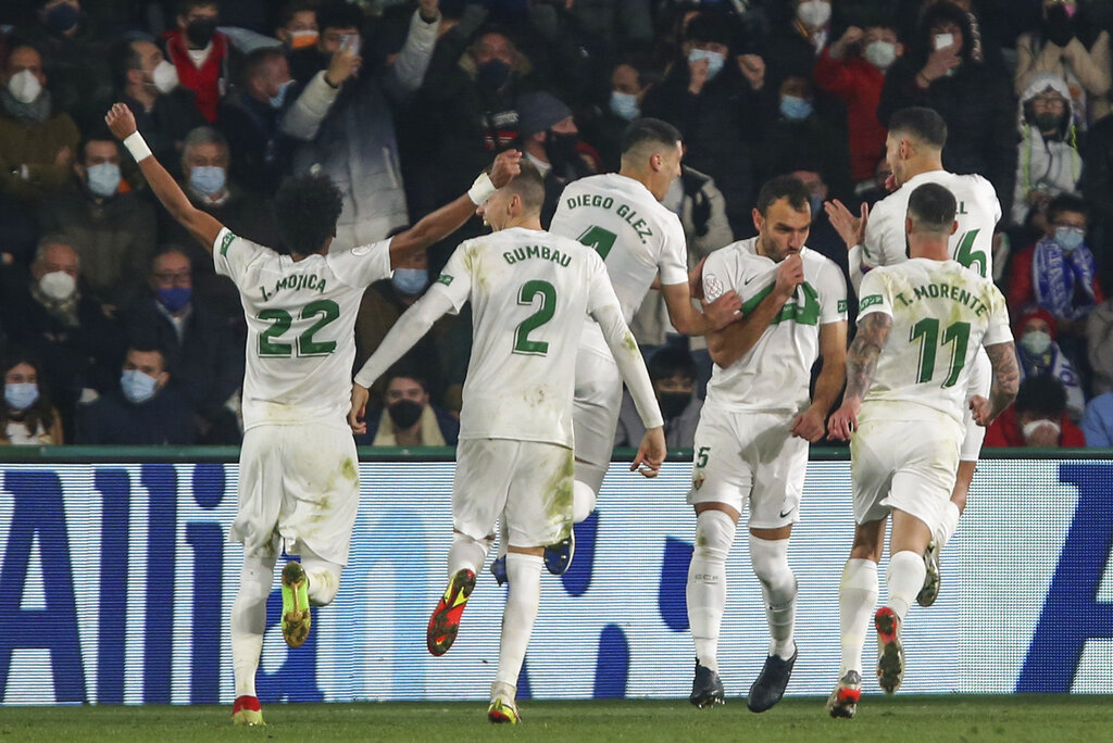 Copa del Rey: Real Madrid Susah Payah Kalahkan Elche, Eden Hazard jadi Pahlawan