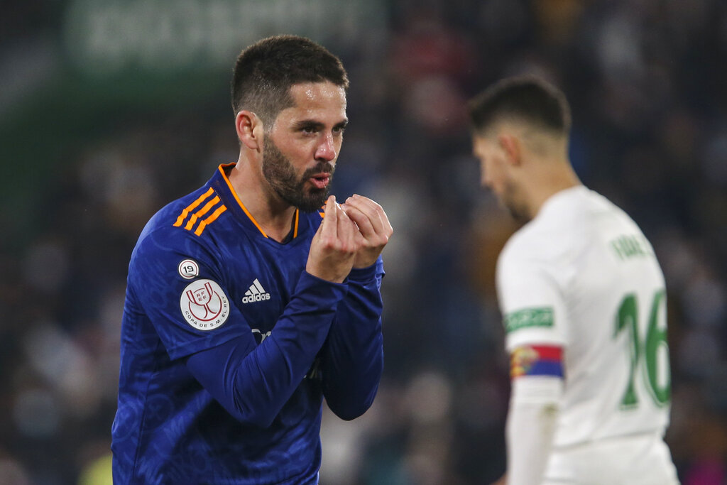 Copa del Rey: Real Madrid Susah Payah Kalahkan Elche, Eden Hazard jadi Pahlawan