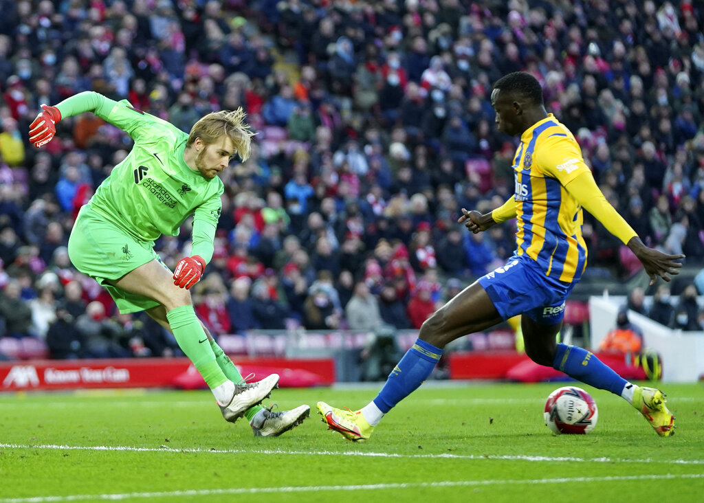 Sempat Tertinggal, Liverpool Tak Beri Ampun Shrewsbury