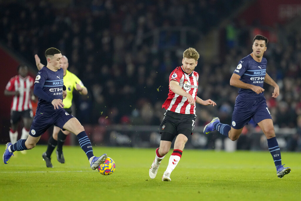 Soton vs Man City: Berakhir Tanpa Pemenang