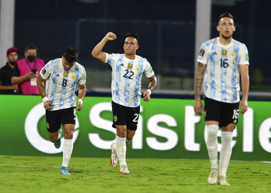 Argentina vs Kolombia: Lautaro Martinez jadi Pembeda