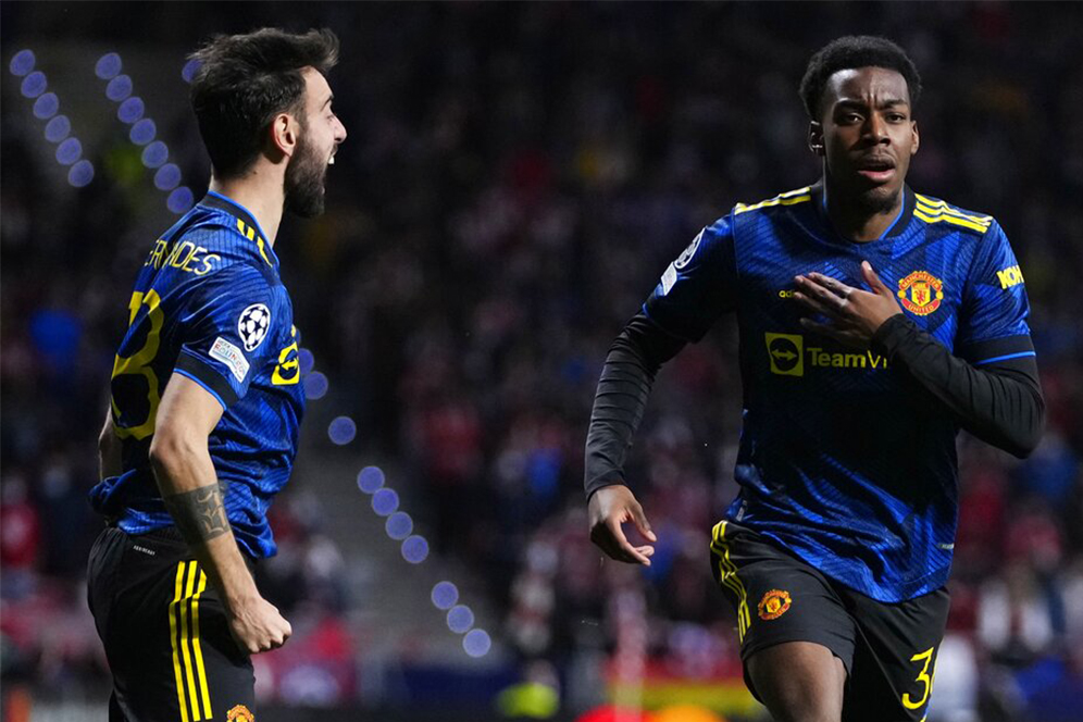 Aksi Anthony Elanga, Malaikat dari Bangku Cadangan Manchester United saat Melawan Atletico Madrid