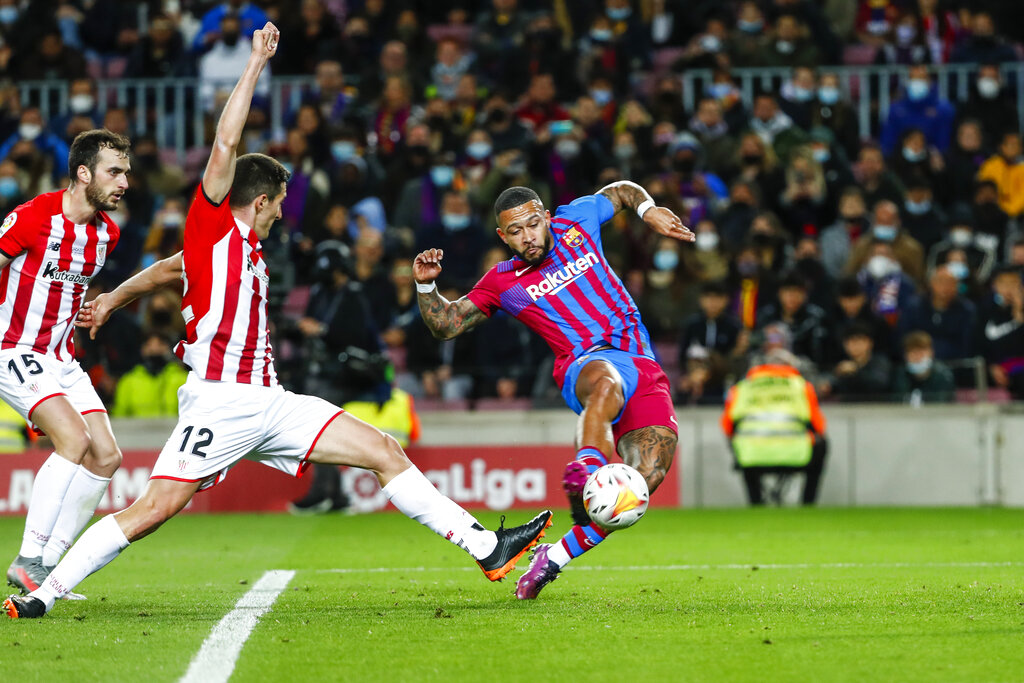 Aubameyang dan Dembele Trengginas, Barcelona Menggila di Kandang  