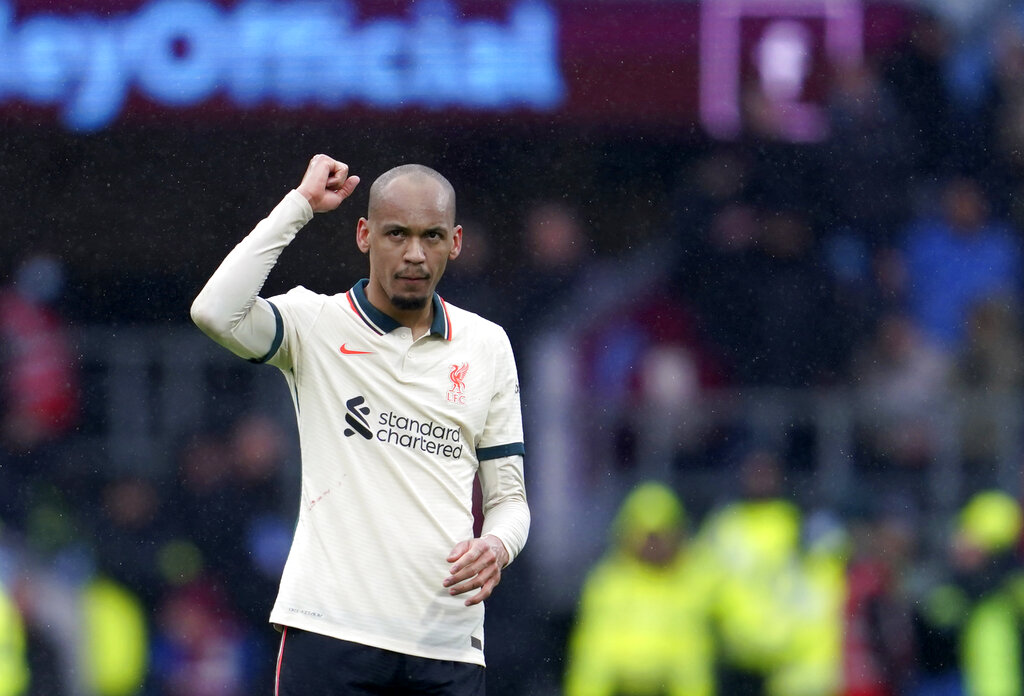 Fabinho Pastikan Tiga Poin untuk Liverpool