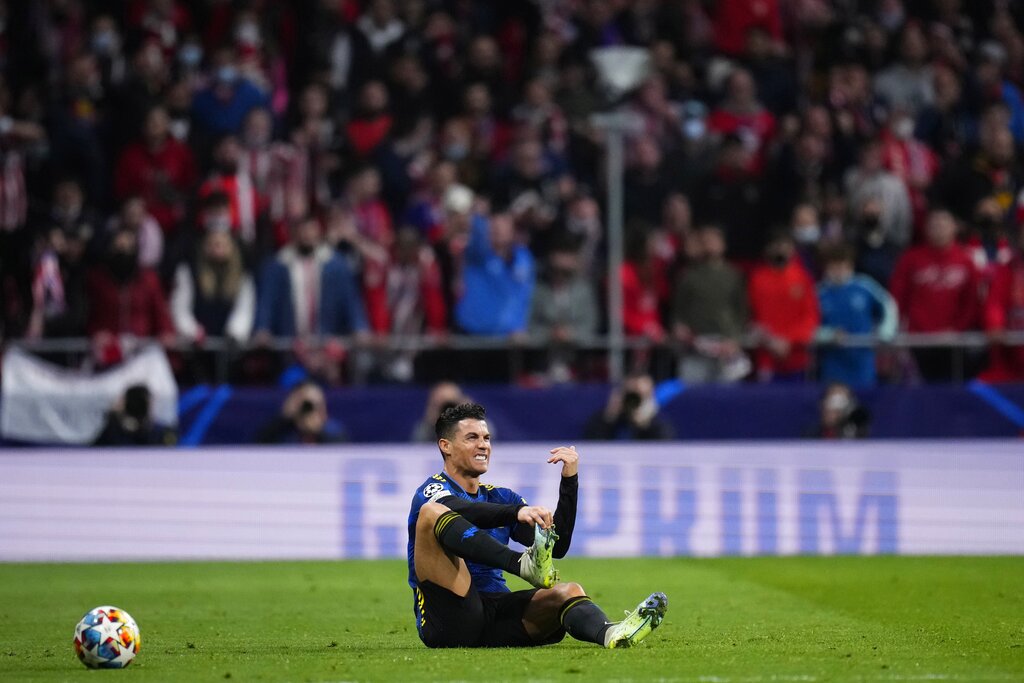 Aksi Cristiano Ronaldo yang Dibuat Frustasi oleh Barisan Pertahanan Atletico Madrid