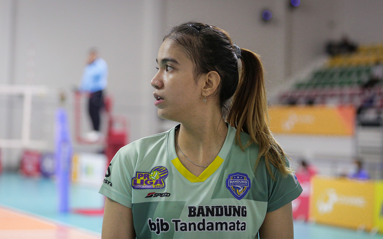 Gemoy Banget, Aksi Shella Bernadetha di PLN Mobile Proliga 2022