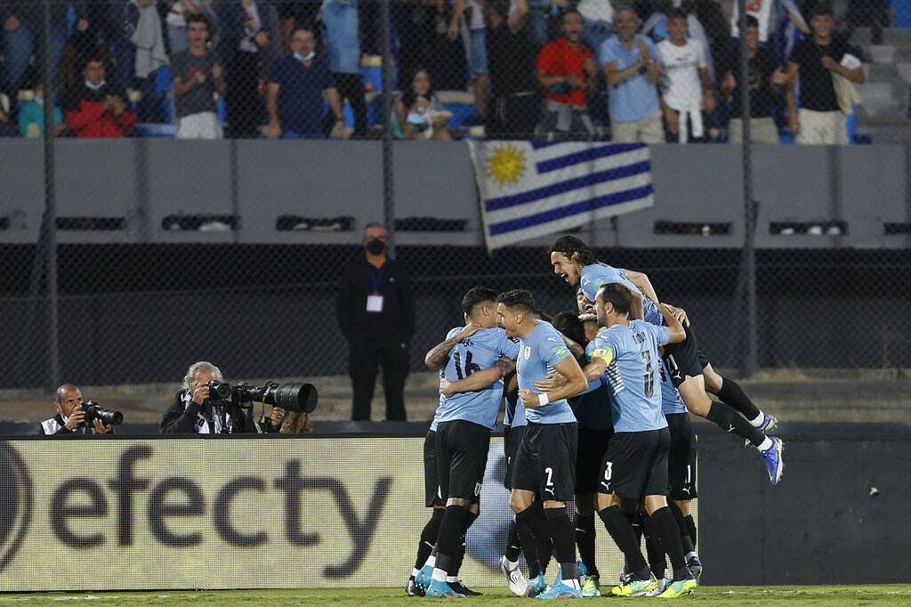 Pesta Gol Uruguay ke Gawang Venezuela
