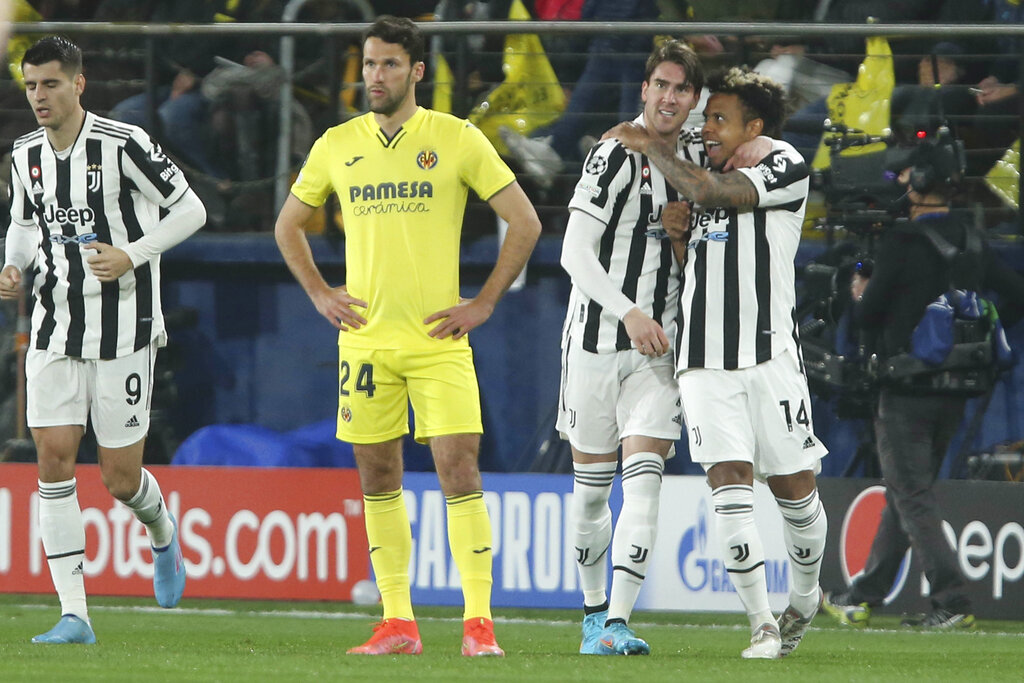 Vlahovic Cetak Gol di Detik 32, Juventus Ditahan Imbang Villarreal di Liga Champions