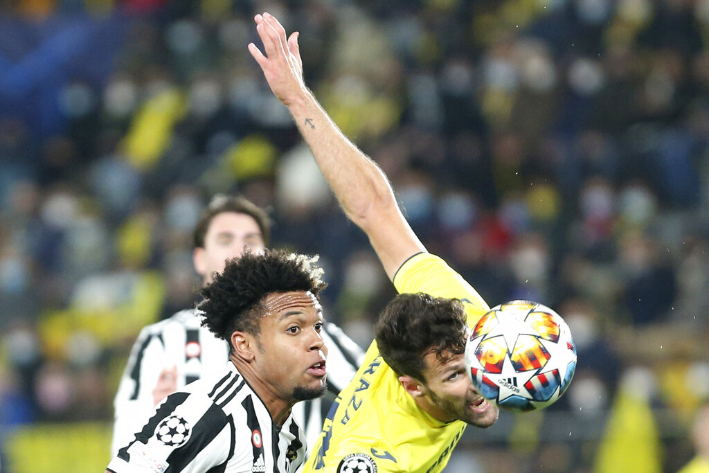 Vlahovic Cetak Gol di Detik 32, Juventus Ditahan Imbang Villarreal di Liga Champions