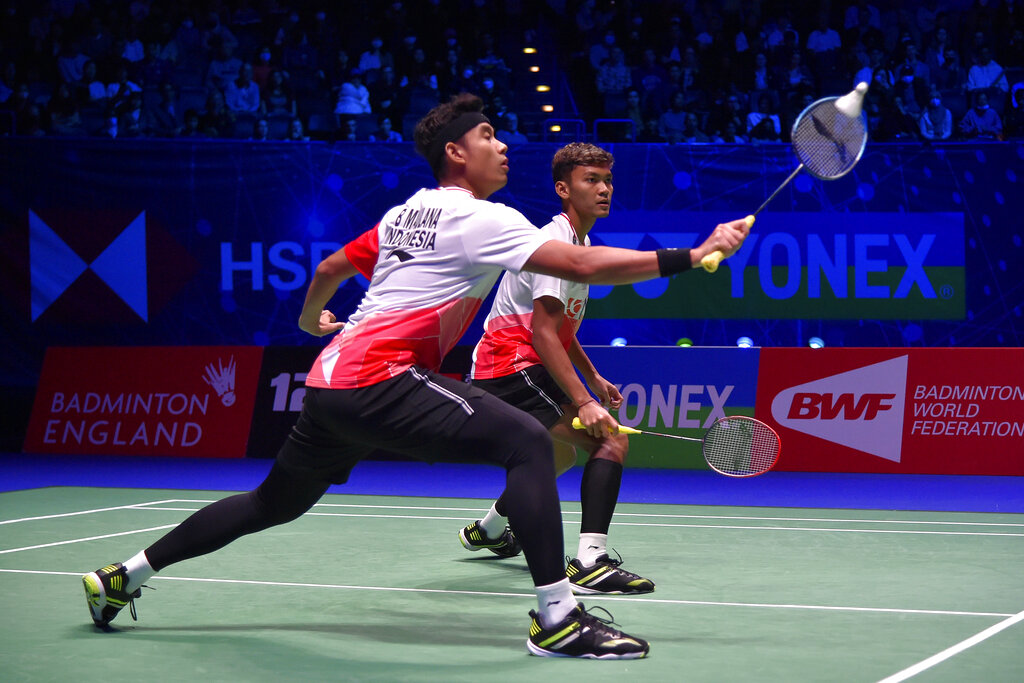 Pasangan Muda Bagas/Fikri Menuntaskan Debut Mereka dengan Gelar Juara All England 2022