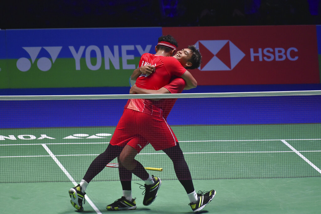 Bagas/Fikri Kalahkan Minions yang Merupakan Seniornya di Semifinal All England 2022