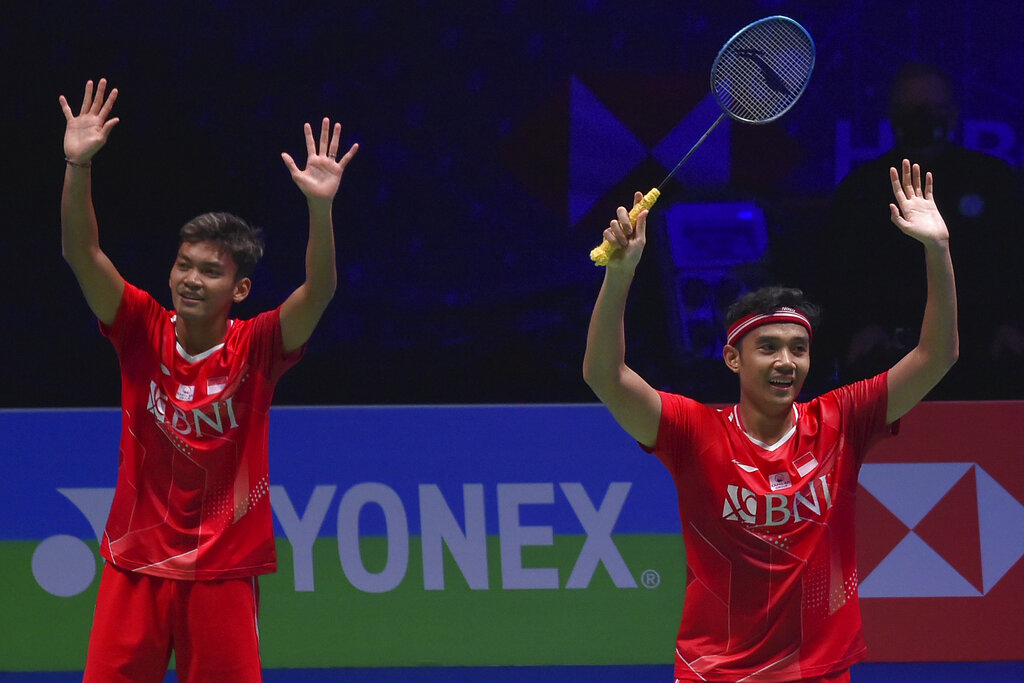 Bagas/Fikri Kalahkan Minions yang Merupakan Seniornya di Semifinal All England 2022