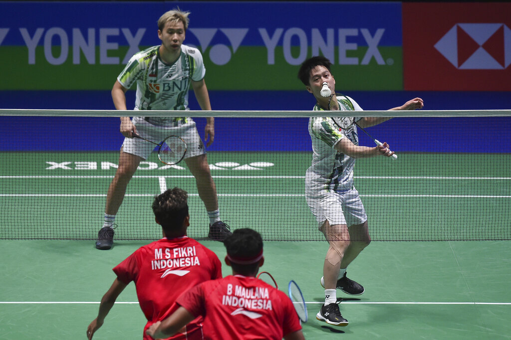 Bagas/Fikri Kalahkan Minions yang Merupakan Seniornya di Semifinal All England 2022