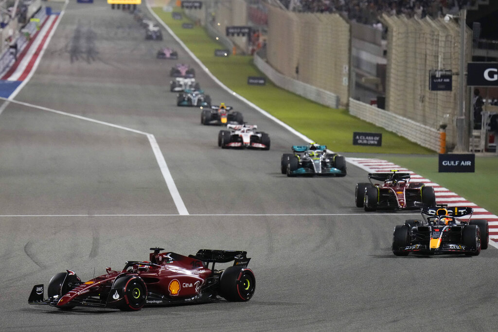 Duet Maut Pembalap Ferrari Kuasai Podium Pertama Formula 1 2022 di GP Bahrain 