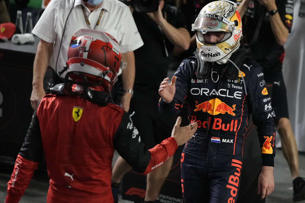 Max Verstappen Tekuk Charles Lecrec di 4 Lap Tersisa dalam Formula 1 GP Arab Saudi 2022