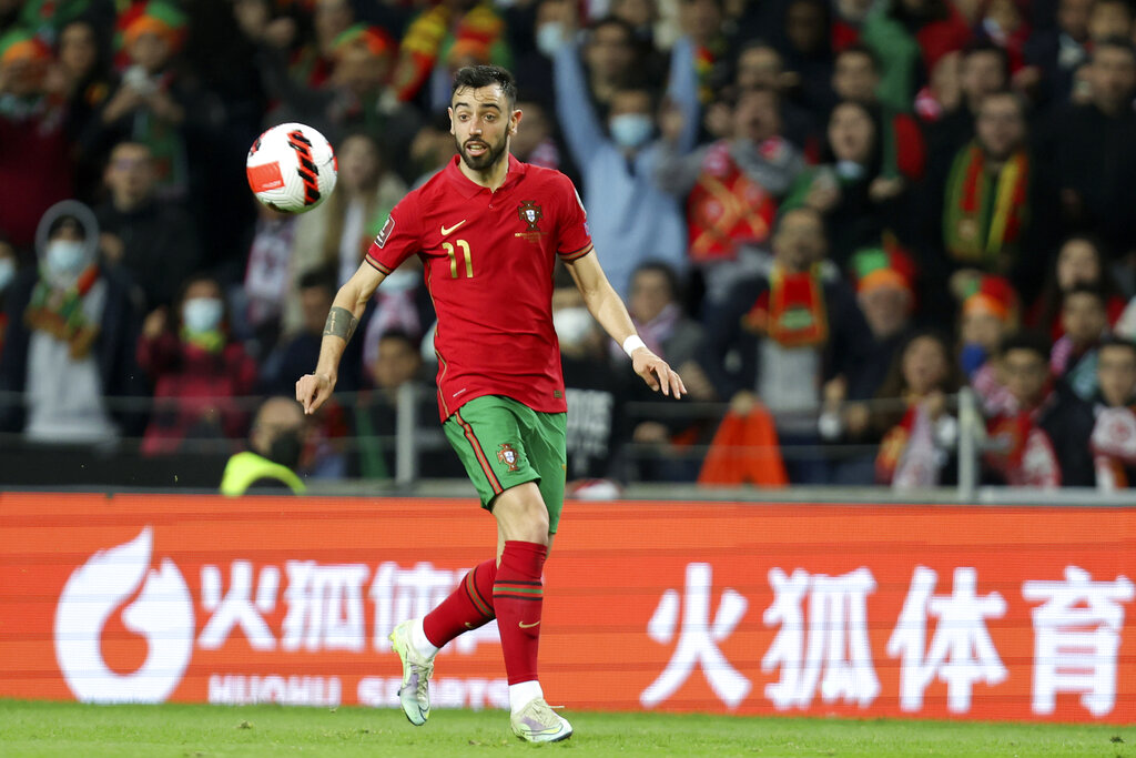 Bruno Fernandes Cetak Dua Gol, Portugal Pastikan Bermain di Piala Dunia 2022 Qatar