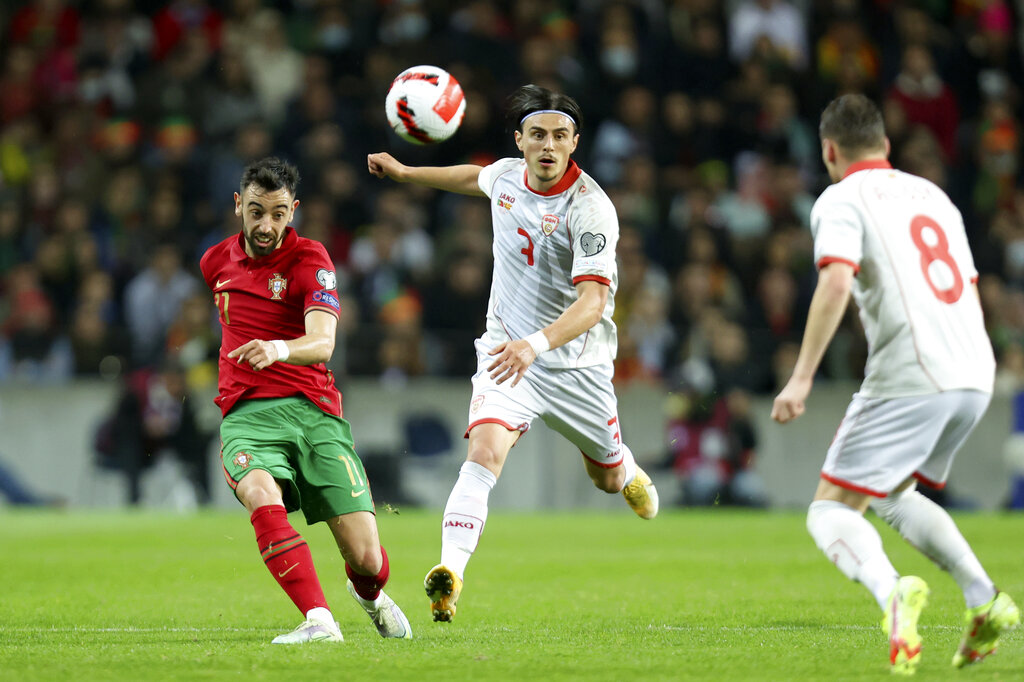 Bruno Fernandes Cetak Dua Gol, Portugal Pastikan Bermain di Piala Dunia 2022 Qatar